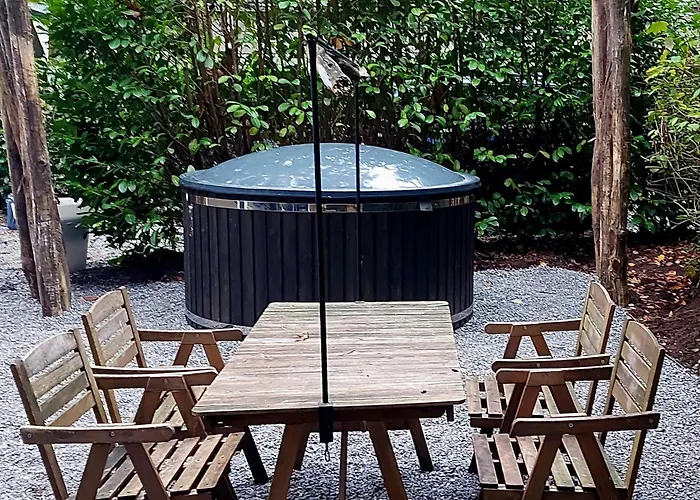 Nyaraló Het Relaxplekje 4 Persoons Prive Hottub *